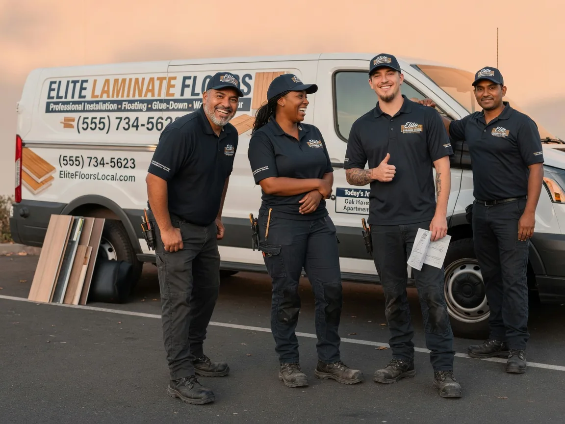 Laminate flooring installation company in Mannford, OK